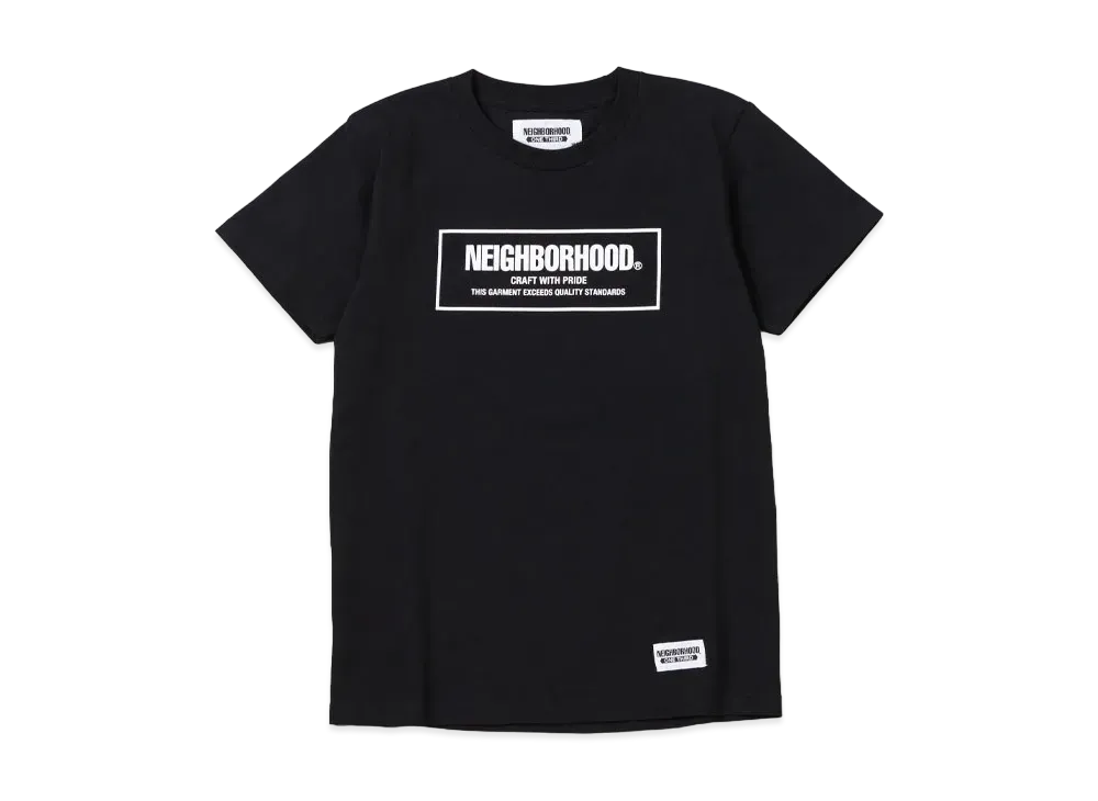 NEIGHBORHOOD OT . Tee SS-1 "Black"