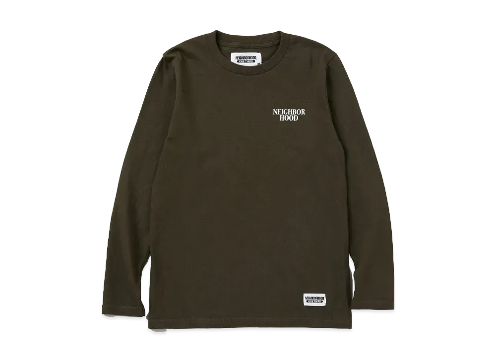 NEIGHBORHOOD OT . Tee LS-2 "Olive Drab"