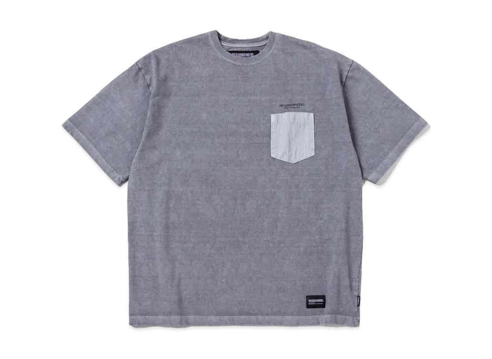 NEIGHBORHOOD Pigment Dyed Crewneck SS "Gray"