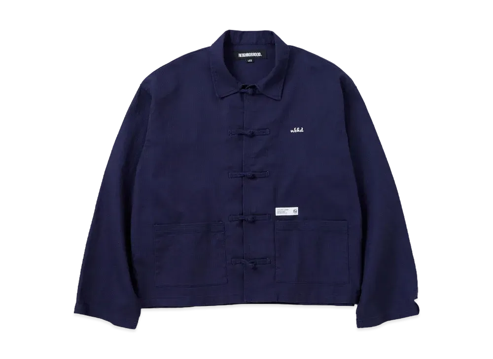 NEIGHBORHOOD KF Shirt LS "Navy"