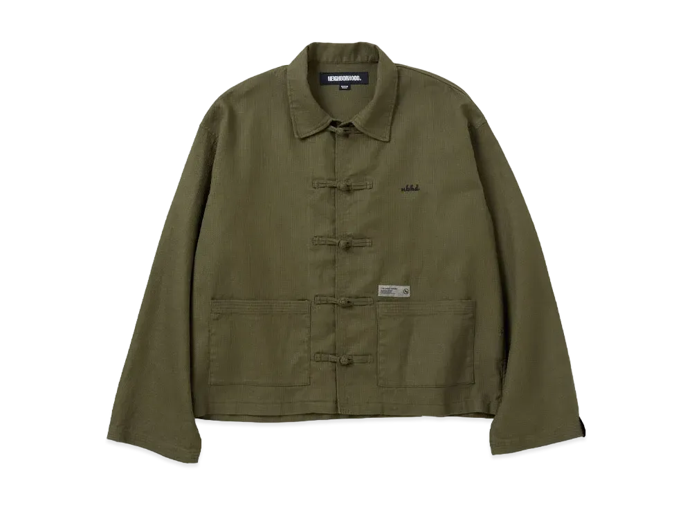 NEIGHBORHOOD KF Shirt LS "Olive Drab"