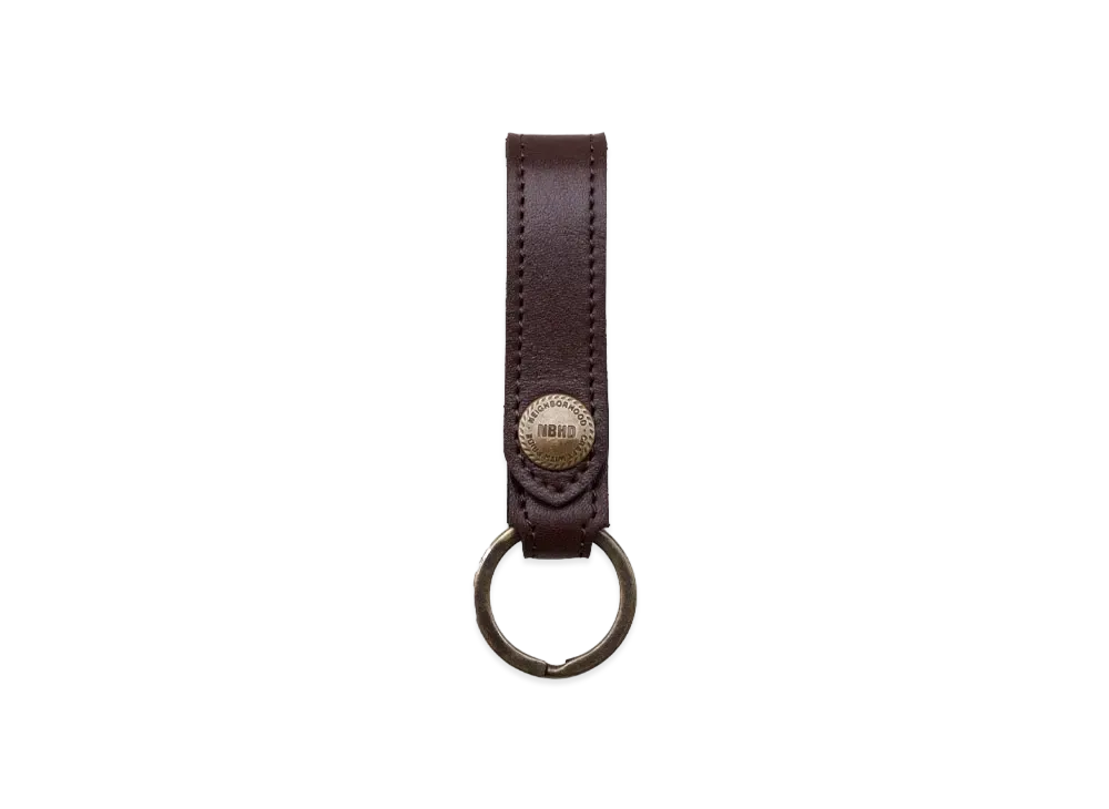 NEIGHBORHOOD Leather Keyholder "Brown"