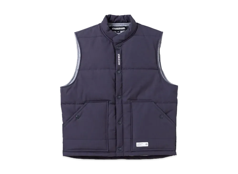 NEIGHBORHOOD Padded Tracker Vest "Charcoal"