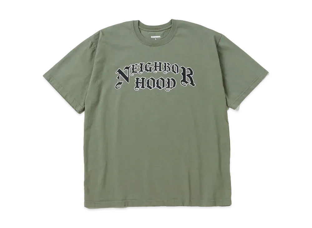 NEIGHBORHOOD NH . Tee SS-4 "Olive Drab"