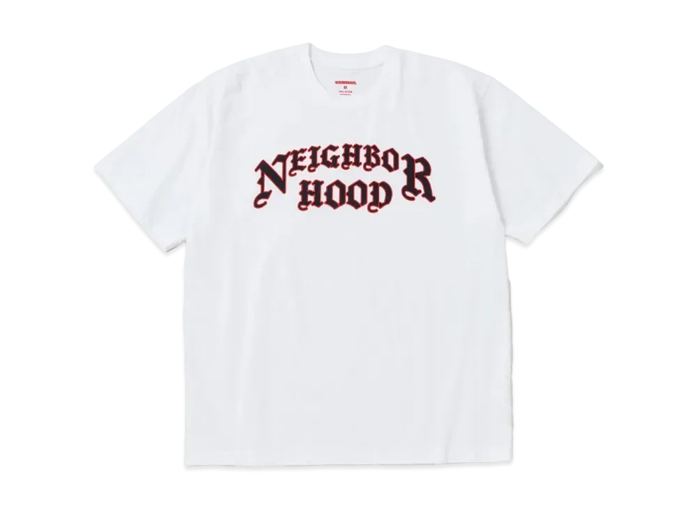 NEIGHBORHOOD NH . Tee SS-4 "White"