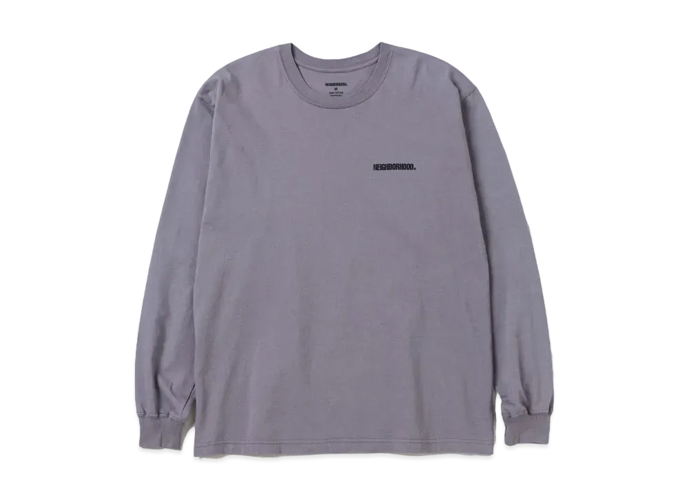 NEIGHBORHOOD NH . Tee LS-1 "Gray"