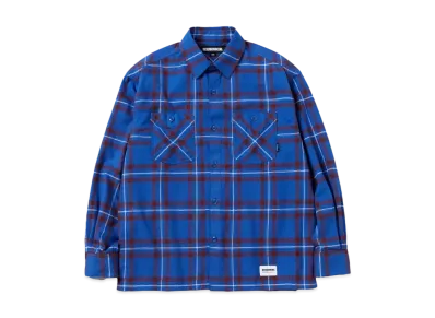 NEIGHBORHOOD Tartan Check Shirt LS "Blue"