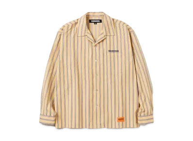 NEIGHBORHOOD Stripe Work Shirt LS "Yellow"