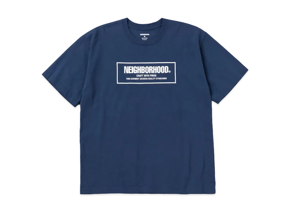 NEIGHBORHOOD NH . Tee SS-1 "Navy"