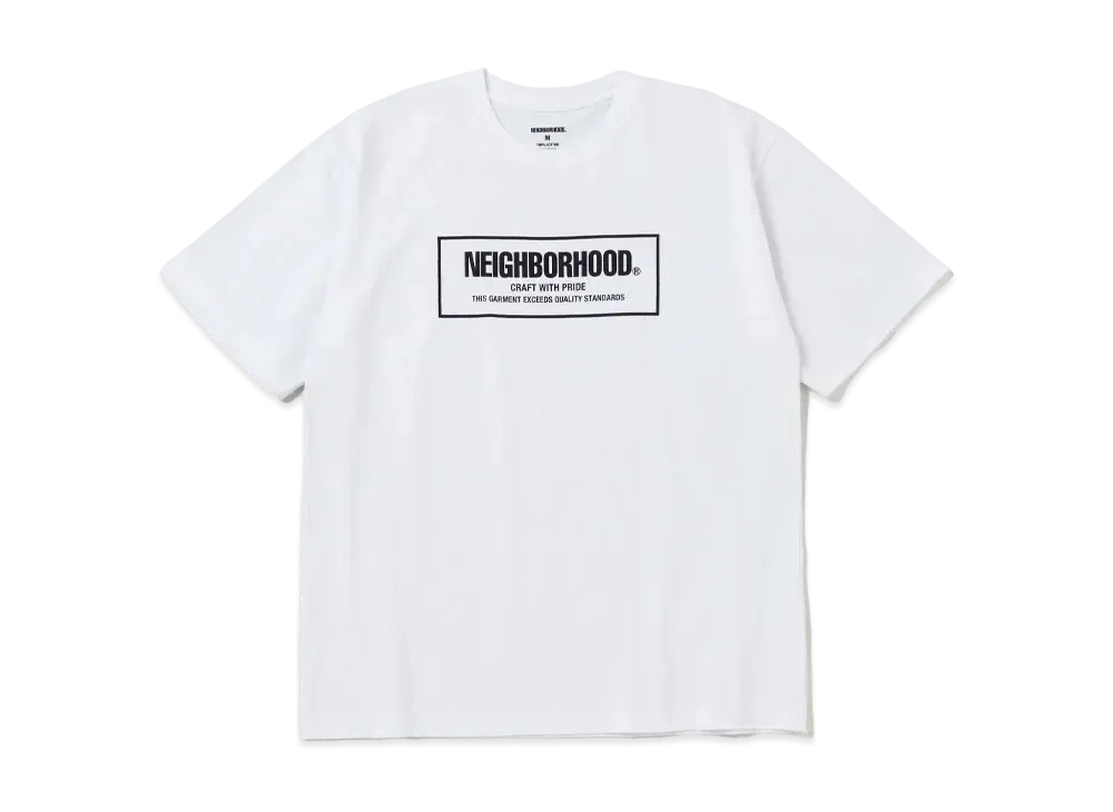 NEIGHBORHOOD NH . Tee SS-1 "White"