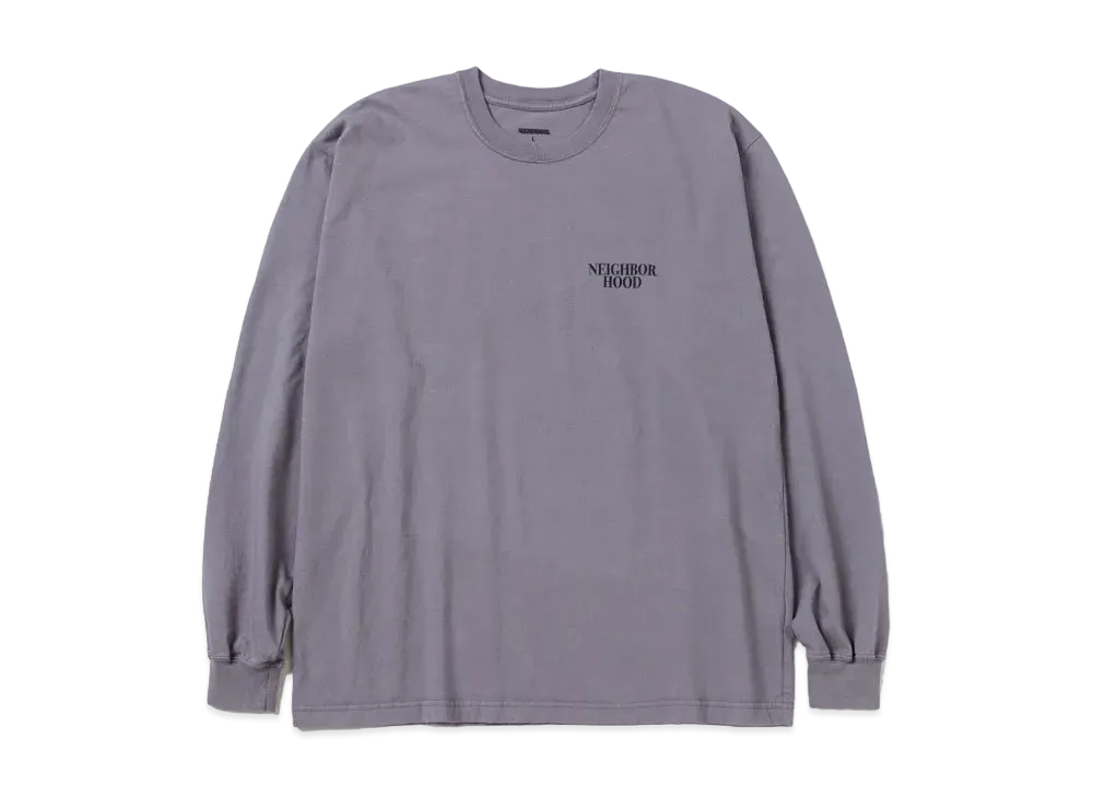 NEIGHBORHOOD NH . Tee LS-2 "Gray"