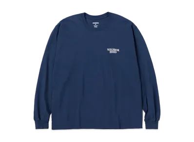 NEIGHBORHOOD NH . Tee LS-2 "Navy"