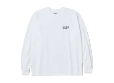 NEIGHBORHOOD NH . Tee LS-2 "White"