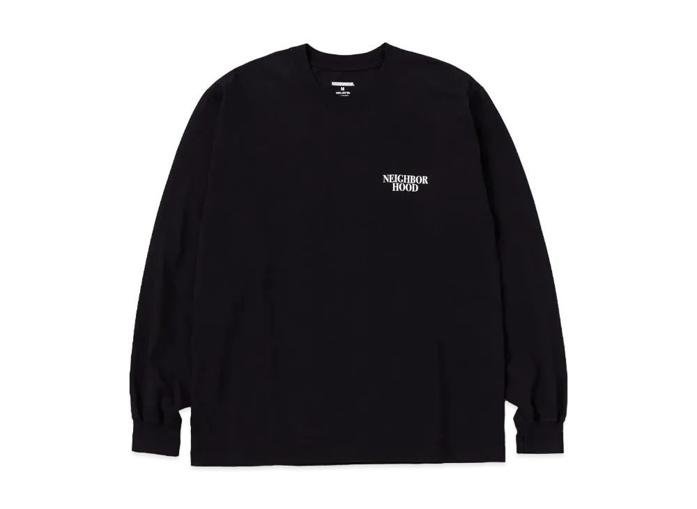 NEIGHBORHOOD NH . Tee LS-2 "Black"