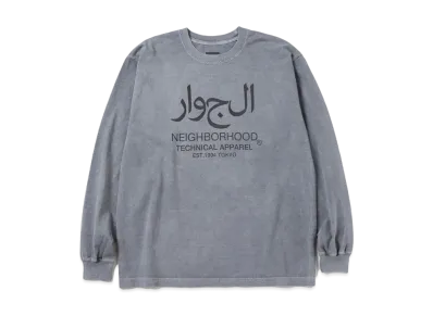 NEIGHBORHOOD NH . Tee LS-15 "Gray"
