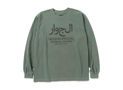 NEIGHBORHOOD NH . Tee LS-15 "Olive Drab"