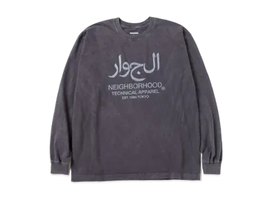 NEIGHBORHOOD NH . Tee LS-15 "Black"