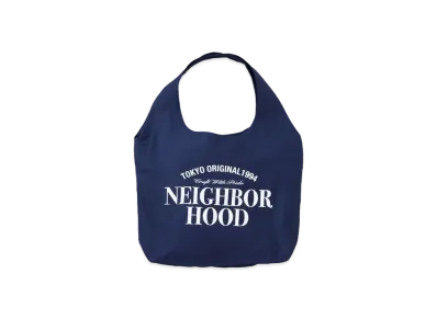 NEIGHBORHOOD Logo Tote Bag "Navy"