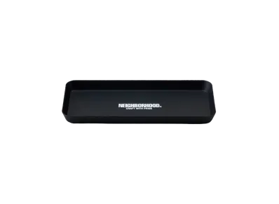 NEIGHBORHOOD Logo Steel Tray "Black"