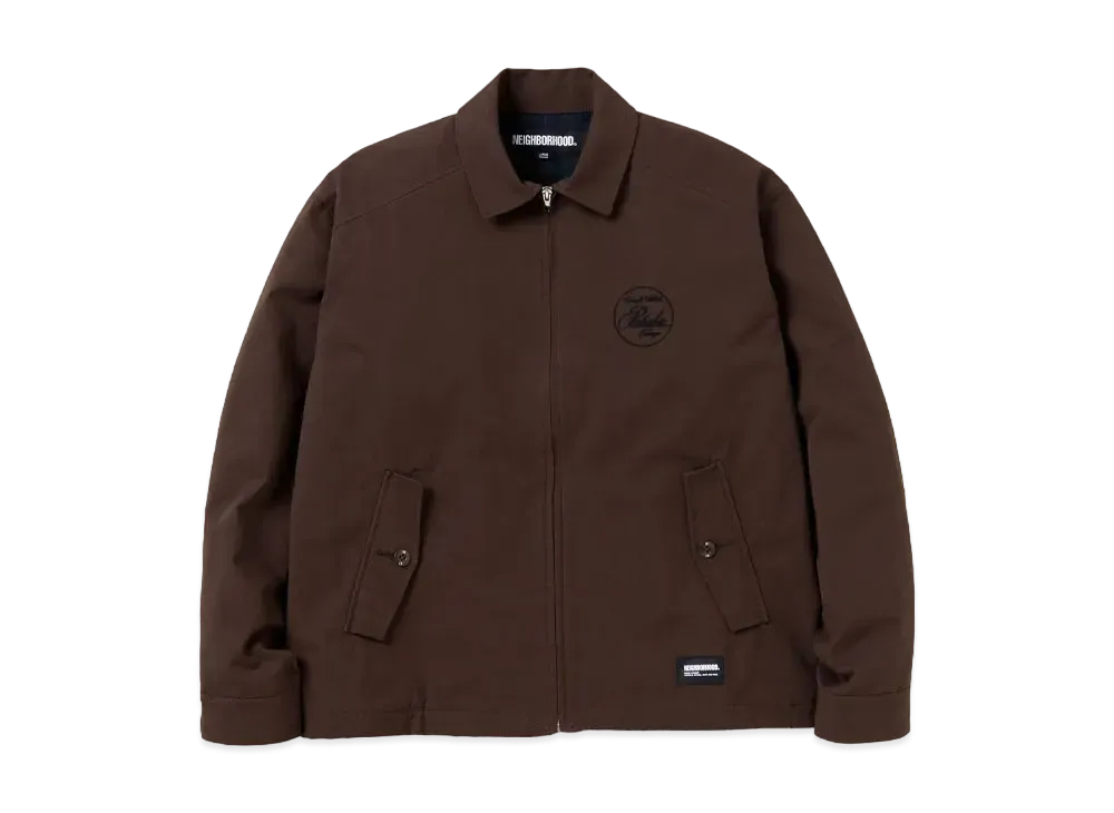 NEIGHBORHOOD Check Liner Work Jacket "Brown"