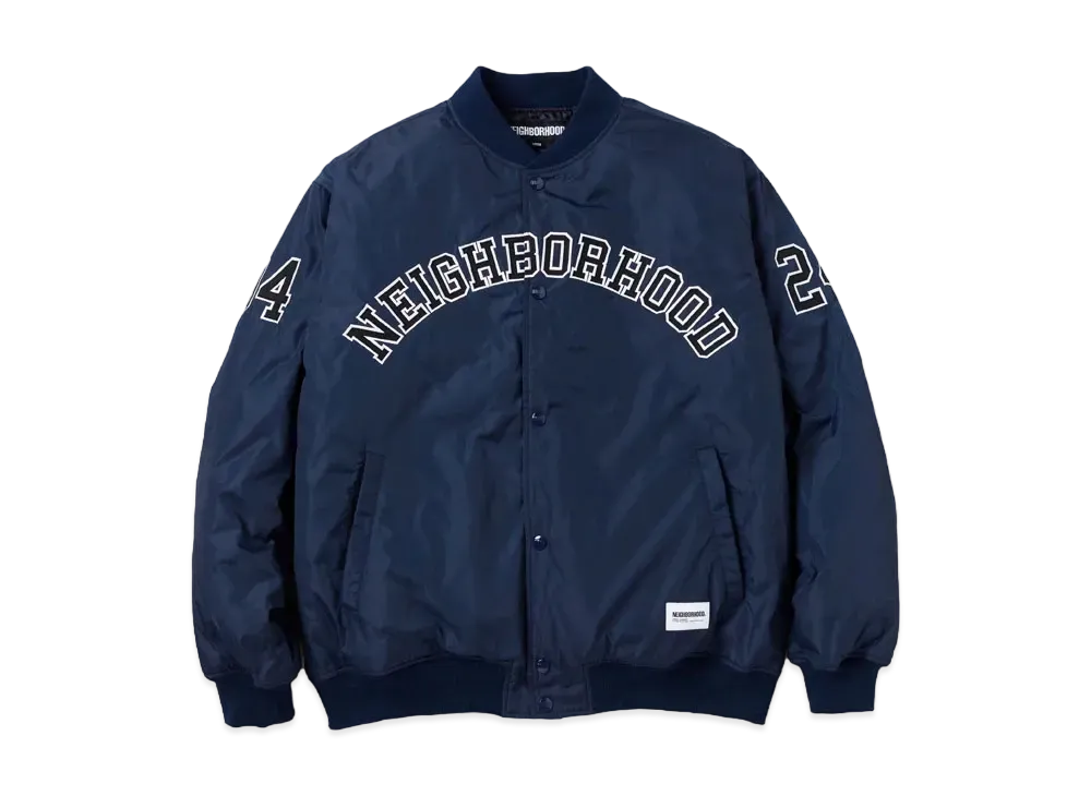 NEIGHBORHOOD Baseball Jacket "Navy"