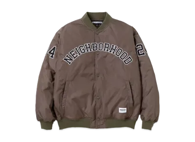 NEIGHBORHOOD Baseball Jacket "Olive Drab"