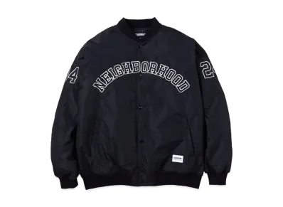 NEIGHBORHOOD Baseball Jacket "Black"