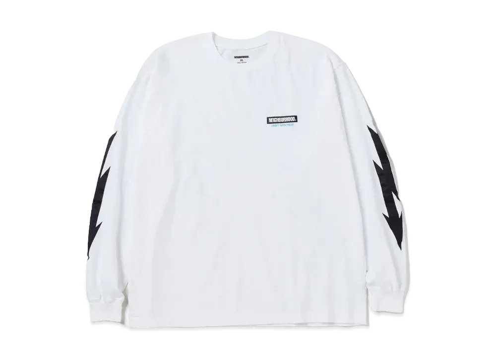 NEIGHBORHOOD NH . Tee LS-16 "White"