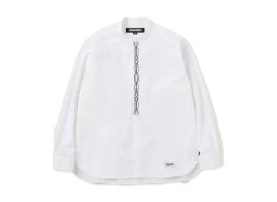 NEIGHBORHOOD Band Collar Shirt LS "White"