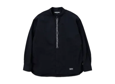 NEIGHBORHOOD Band Collar Shirt LS "Black"