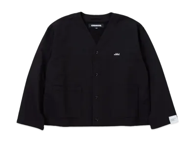 NEIGHBORHOOD No Collar Shirt LS "Black"