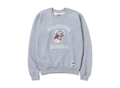 NEIGHBORHOOD OT . Sweat Shirt LS-1 "Gray"