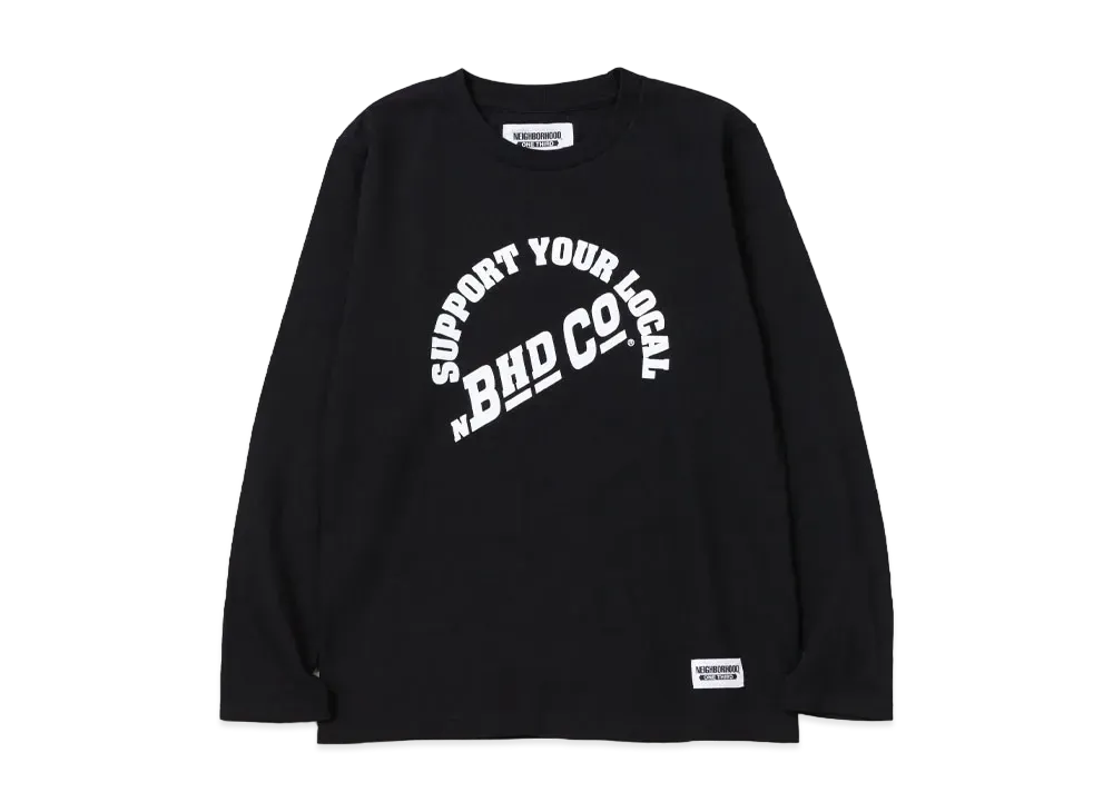 NEIGHBORHOOD OT . Tee LS-3 "Black"