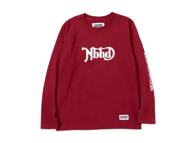 NEIGHBORHOOD OT . Tee LS-4 "Burgundy"