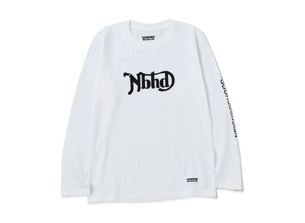 NEIGHBORHOOD OT . Tee LS-4 "White"