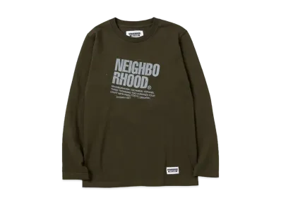 NEIGHBORHOOD OT . Tee LS-7 "Olive Drab"