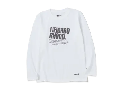 NEIGHBORHOOD OT . Tee LS-7 "White"