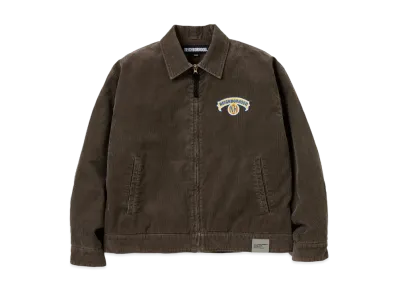 NEIGHBORHOOD Washed Corduroy Work Jacket "Olive Drab"