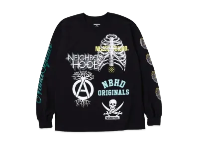 NEIGHBORHOOD NH . Tee LS-17 "Black"