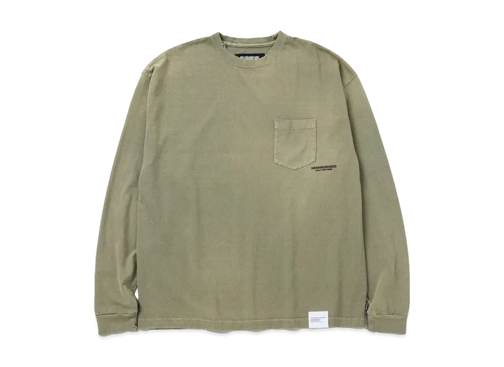 NEIGHBORHOOD Savage Crewneck LS "Olive Drab"