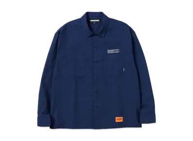 NEIGHBORHOOD Cordlane Work Shirt LS "Navy"