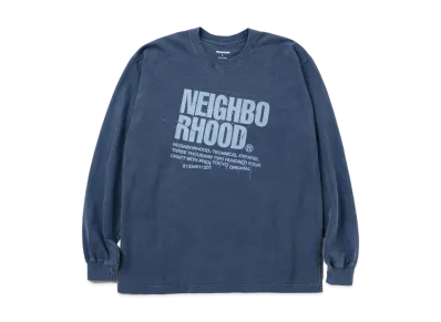 NEIGHBORHOOD NH . Tee LS-11 "Navy"