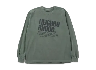 NEIGHBORHOOD NH . Tee LS-11 "Olive Drab"