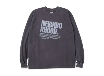NEIGHBORHOOD NH . Tee LS-11 "Black"