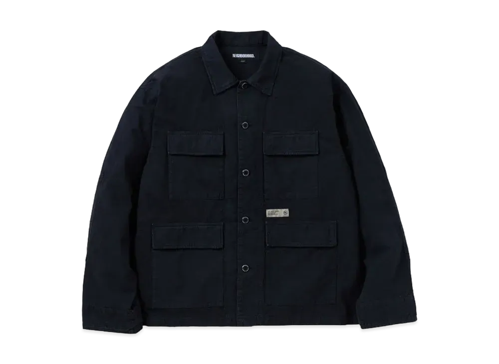 NEIGHBORHOOD Ripstop BDU Shirt LS "Black"