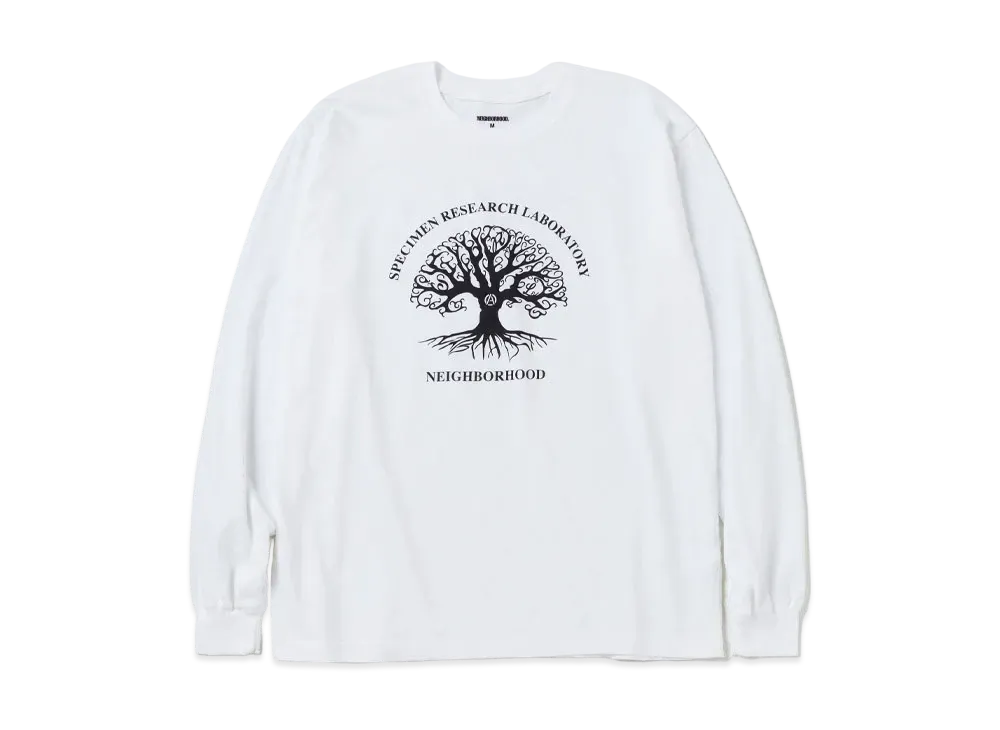 NEIGHBORHOOD SRL . Tee LS-1 "White"
