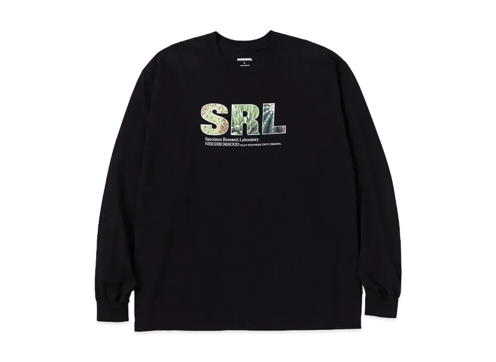 NEIGHBORHOOD SRL . Tee LS-2 "Black"