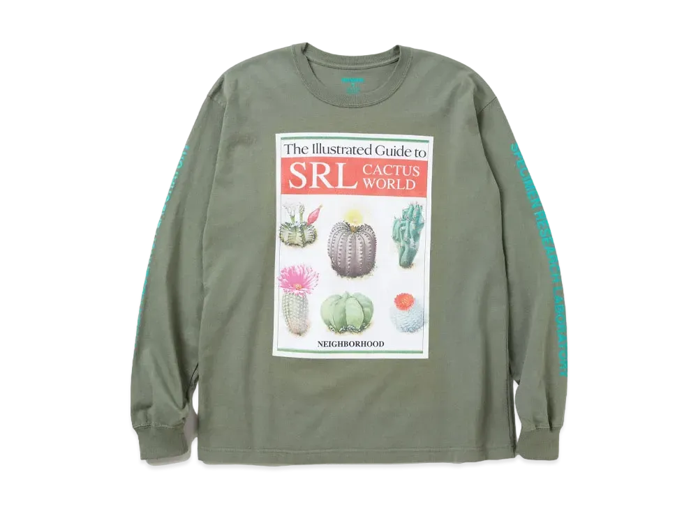NEIGHBORHOOD SRL . Tee LS-3 "Olive Drab"