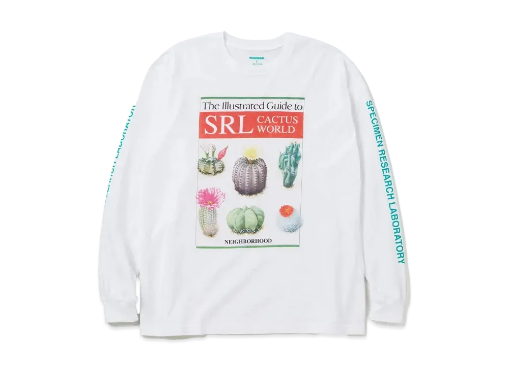 NEIGHBORHOOD SRL . Tee LS-3 "White"