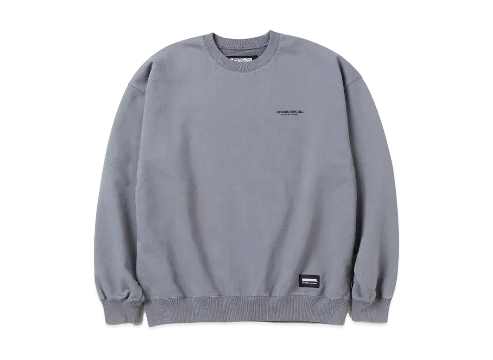 NEIGHBORHOOD Classic Sweat Shirt LS "Gray"
